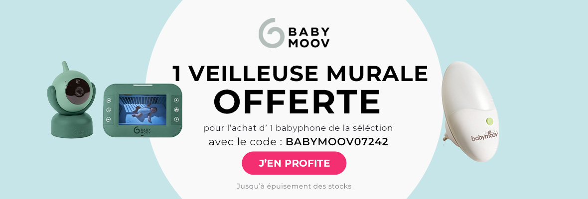Babymoov : un babyphone parmi la sélection = une veilleuse offerte 